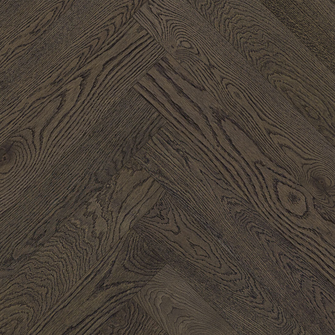 Oak HB R+L T&G P B/C Lava Grey Extra Matt Lacquered
